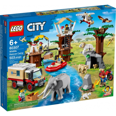 LEGO CITY Le camp de sauvetage des animaux sauvages 2021